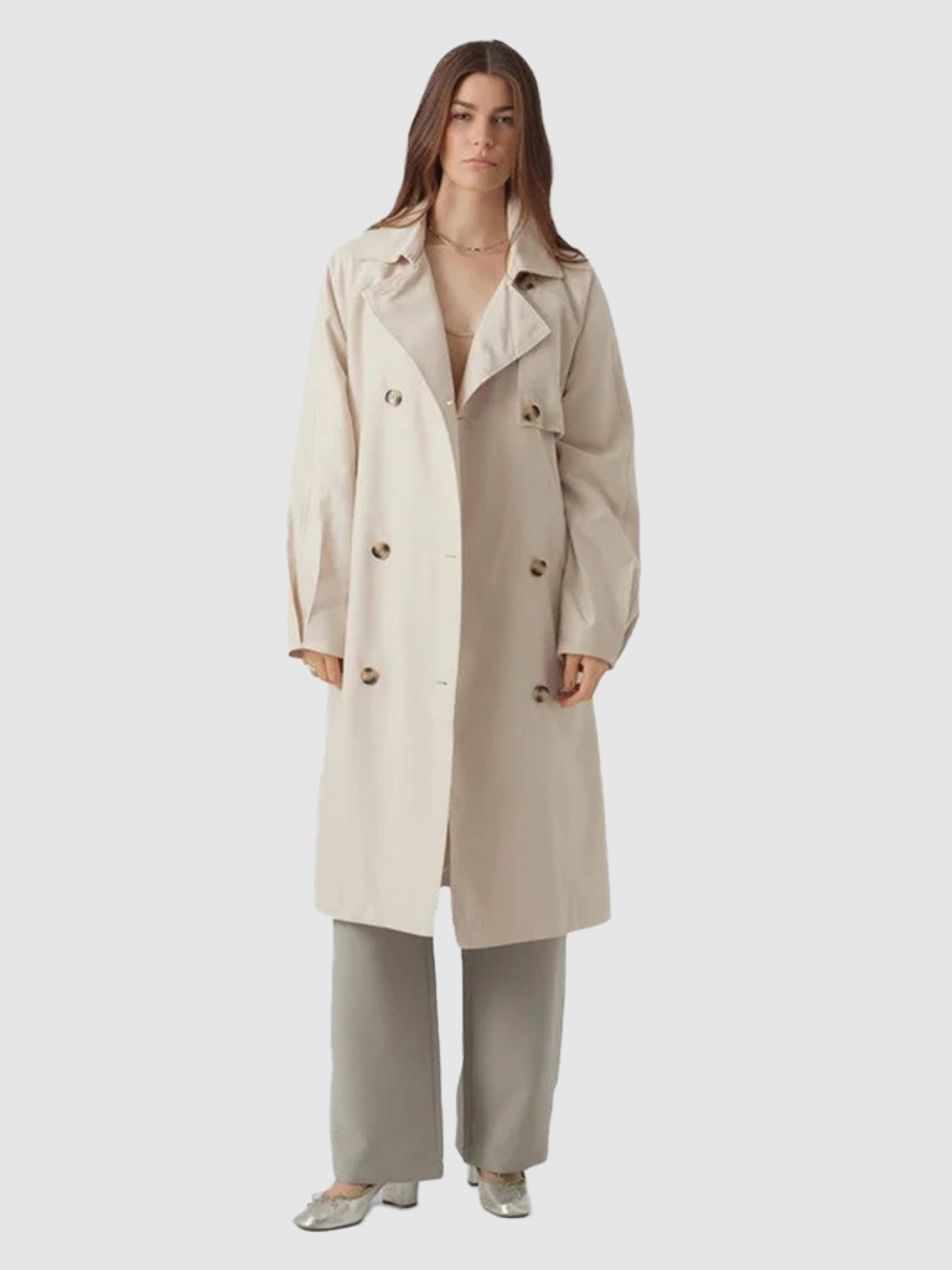 Gabardine Mulher Doreen Vero Moda