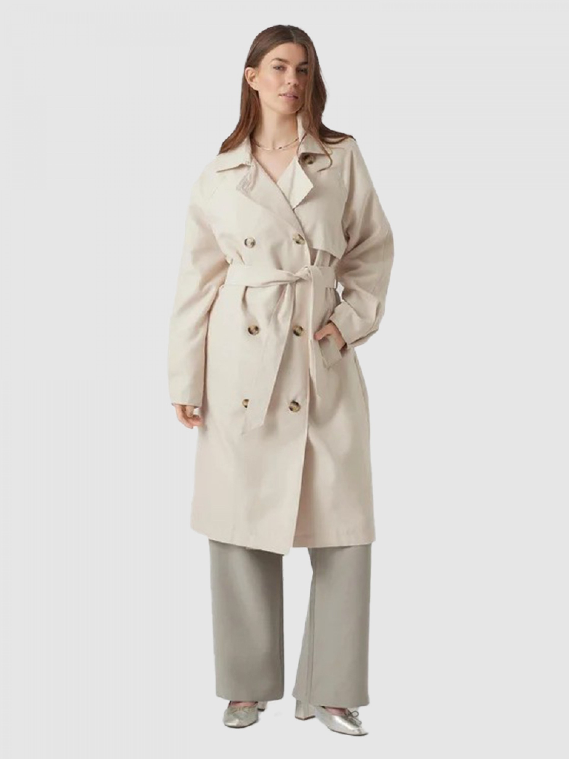Gabardine Mulher Doreen Vero Moda