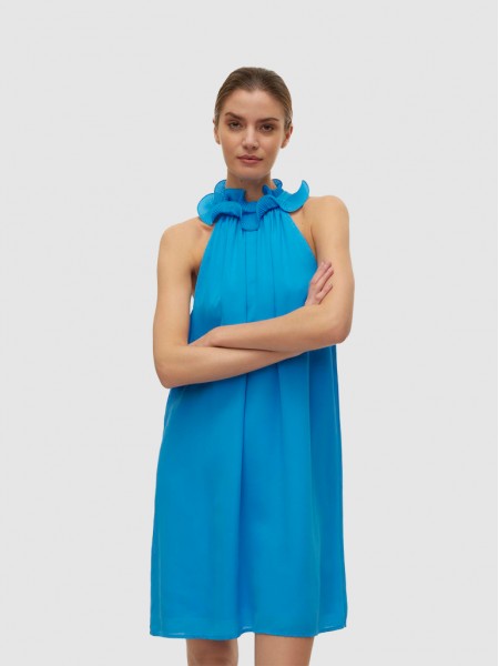 Dress Woman Blue Vero Moda