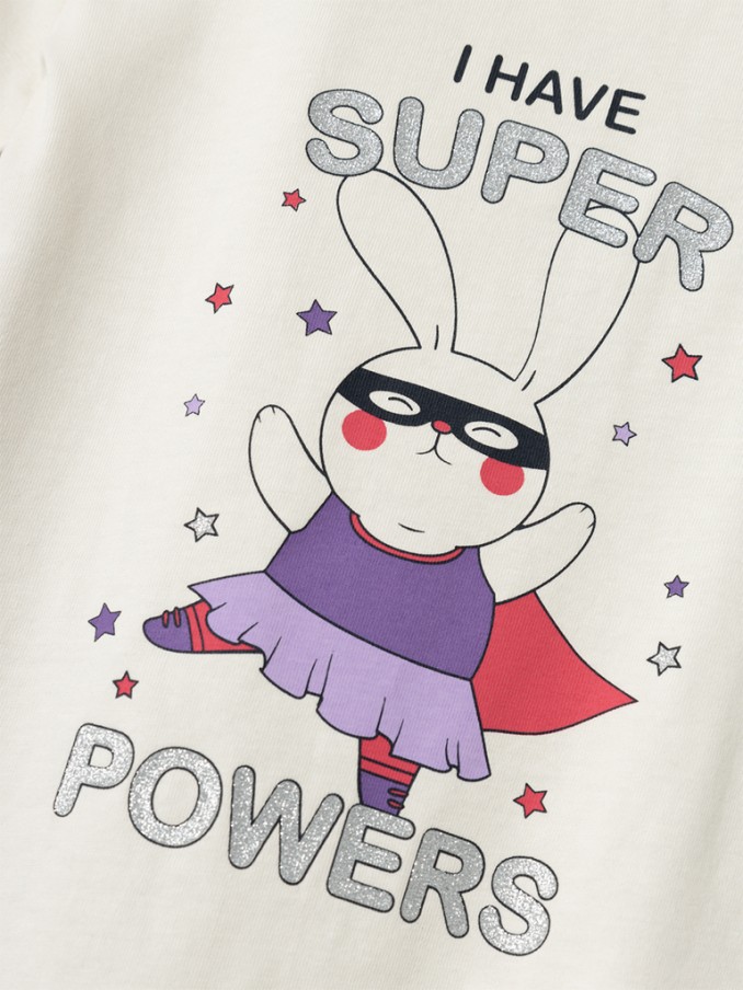 T-Shirt Girl Cream Name It