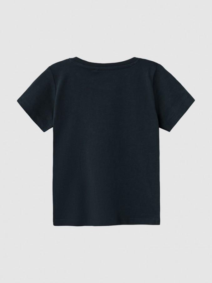 T-Shirt Girl Dark Blue Name It
