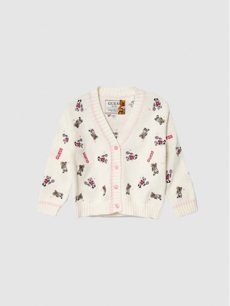 Jacket Girl White Guess