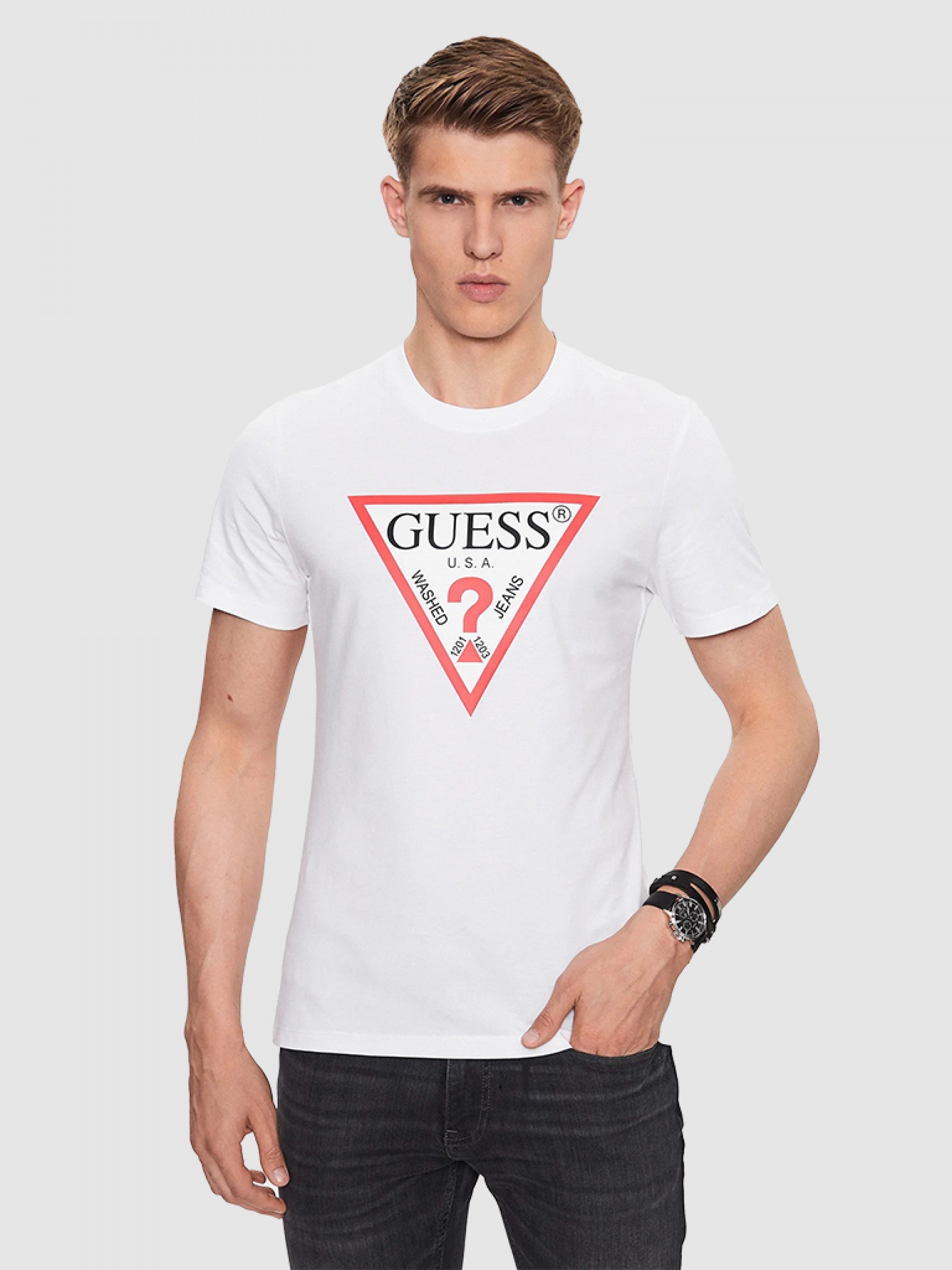 Camiseta Hombre Guess