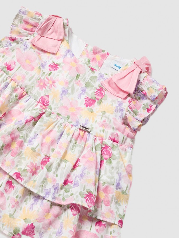 Vestido Bebe Niña Florales Mayoral