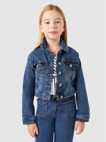 Jacket Girl Dark Jeans Mayoral