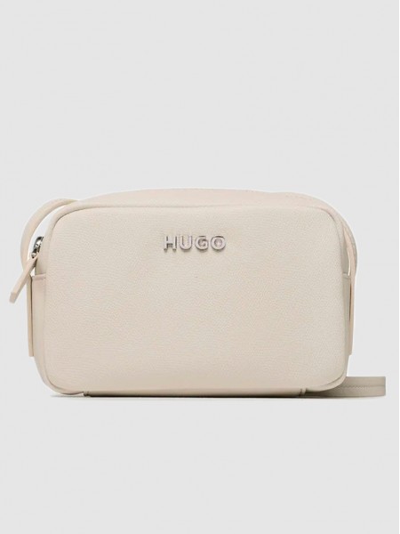 Handbag Woman Cream Hugo Boss
