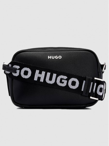 Handbag Woman Flat Black Hugo Boss