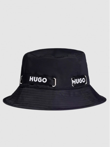Sombreros Mujer Negro Hugo Boss