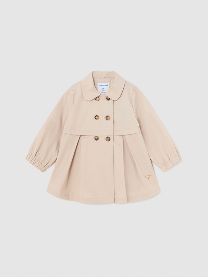 Gabardina Bebe Ni�a Beige Mayoral
