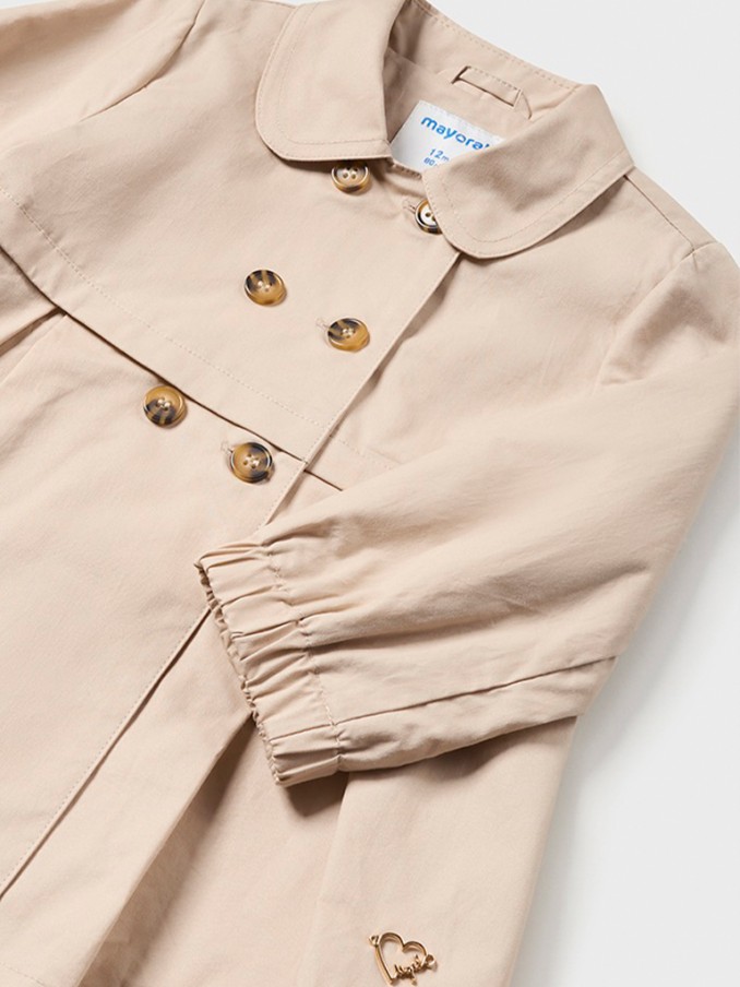 Gabardina Bebe Ni�a Beige Mayoral