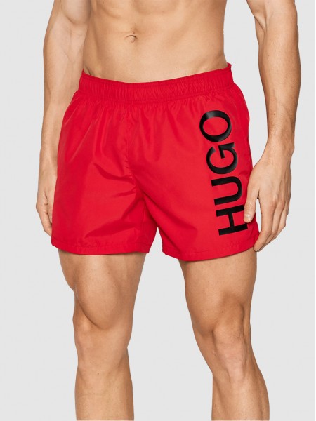 Shorts Man Red Hugo Boss