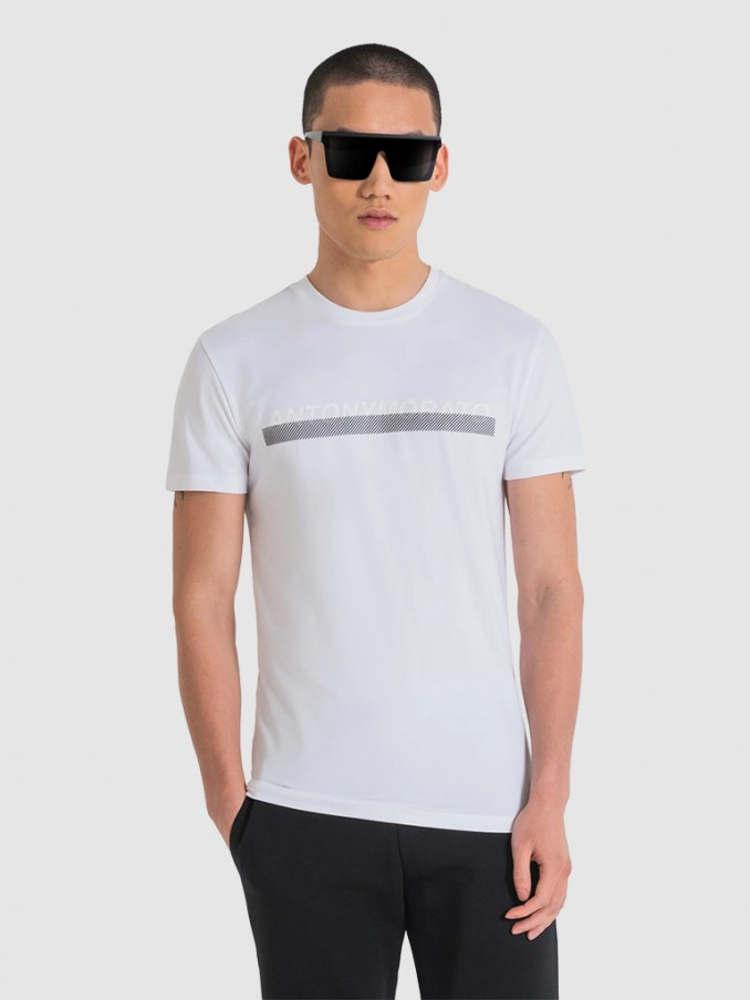 Camiseta Hombre Blanco Antony Morato