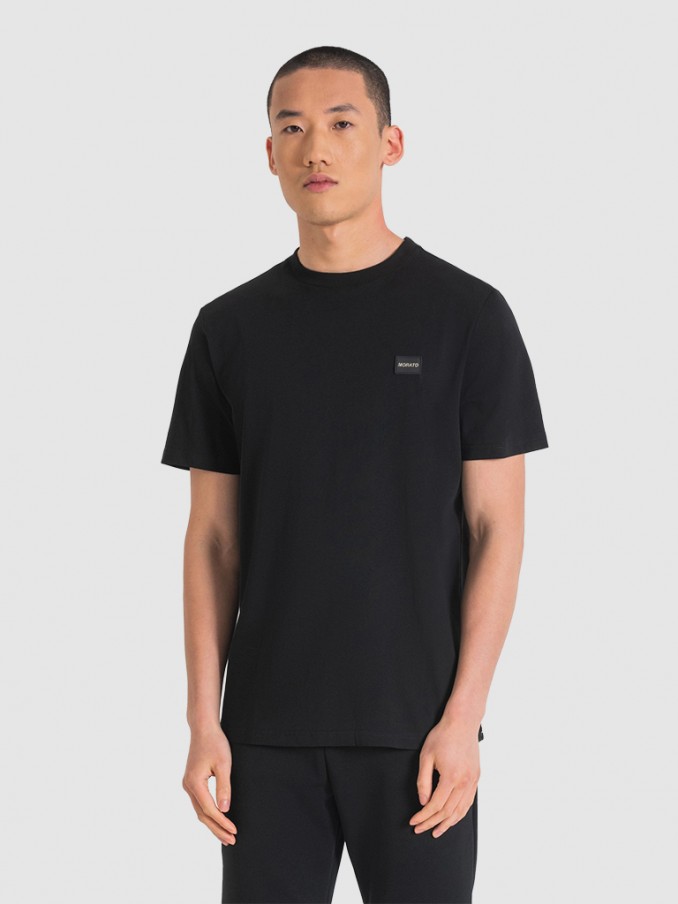 T-Shirt Man Black Antony Morato