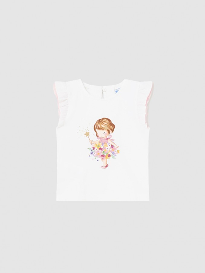 Camiseta Bebe Niña Mayoral