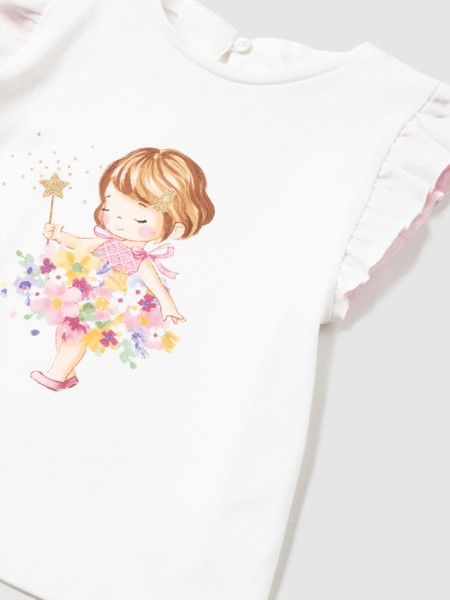 T-Shirt Baby Girl Mayoral T-Shirt Baby Girl Mayoral