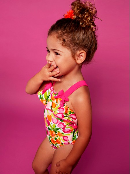 Swimsuit Baby Girl Floral Mayoral