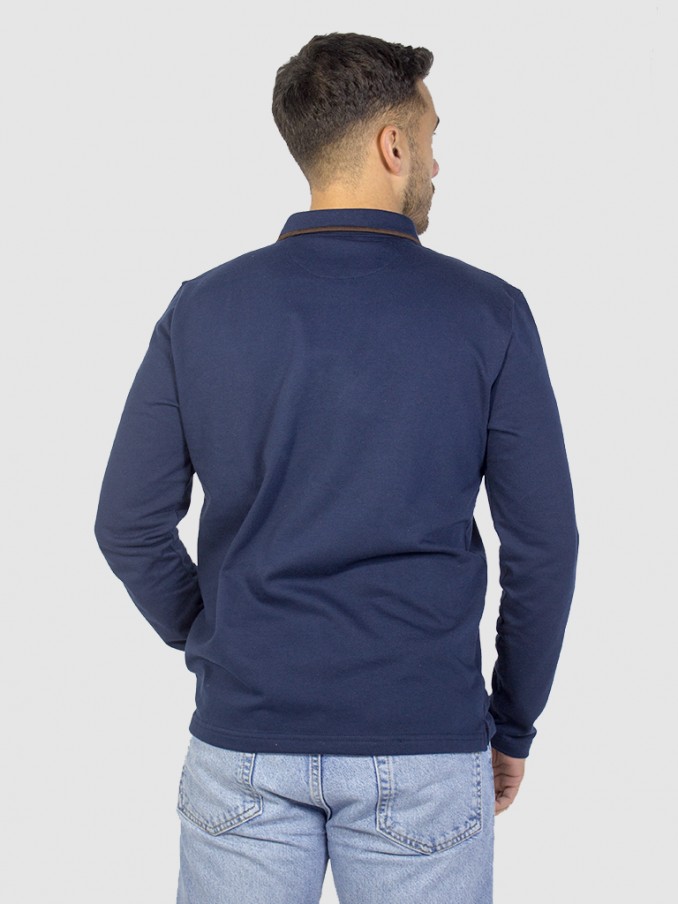 Polo Hombre Azul Marino Westrags