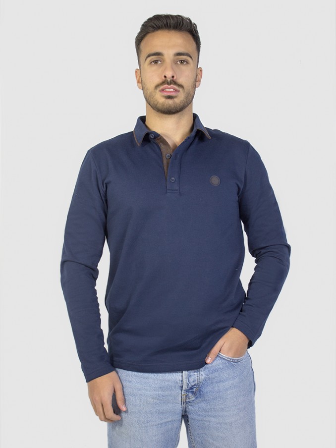 Polo Hombre Azul Marino Westrags