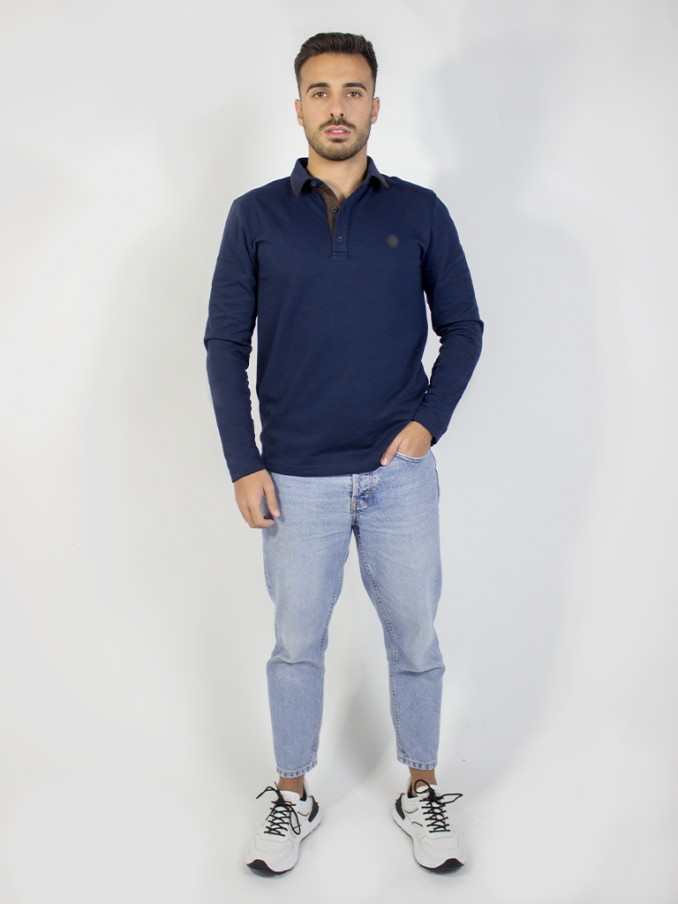 Polo Hombre Azul Marino Westrags