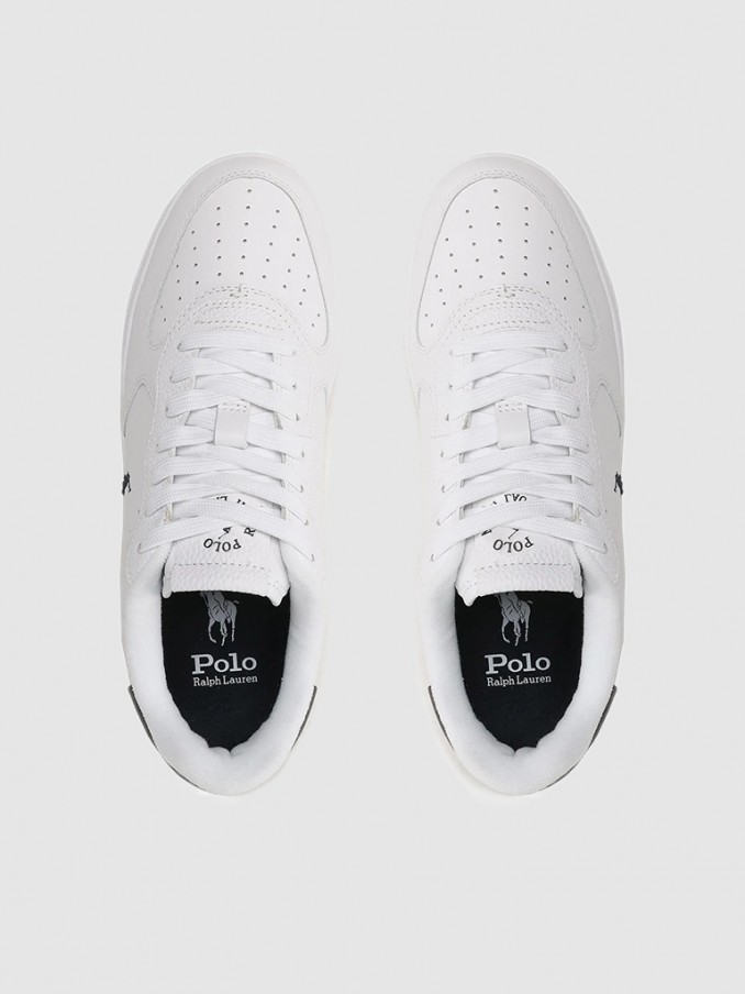 Sneakers Man White Polo Ralph Lauren