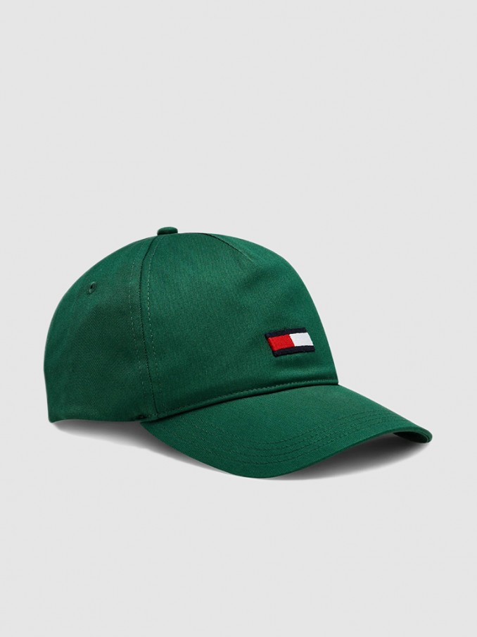 Hats Man Green Tommy Jeans