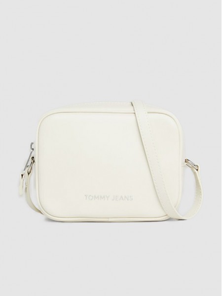 Shoulder Bags Woman Cream Tommy Jeans