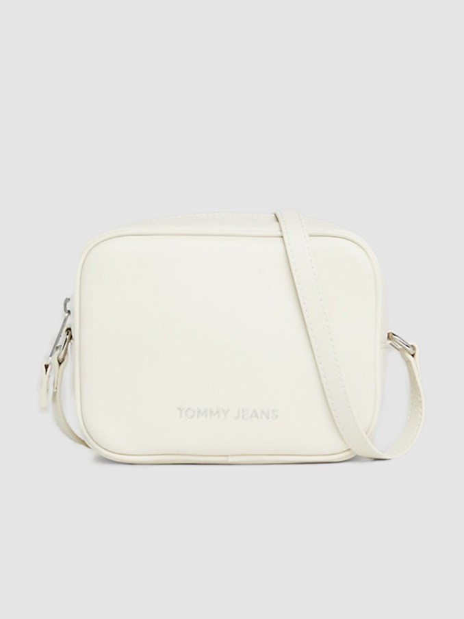 Bolsos de Hombro Mujer Crema Tommy Jeans