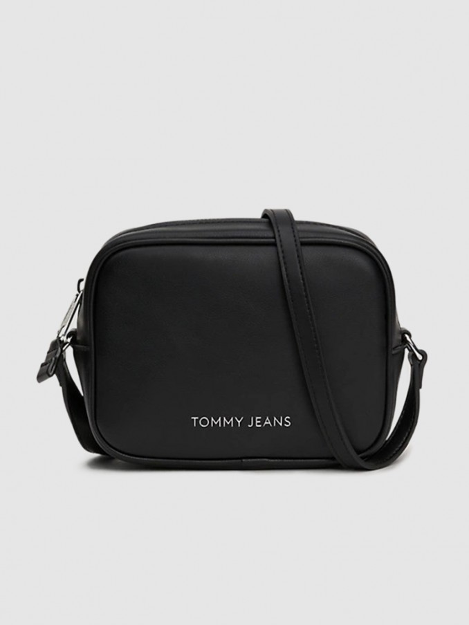 Bolsos de Hombro Mujer Negro Tommy Jeans