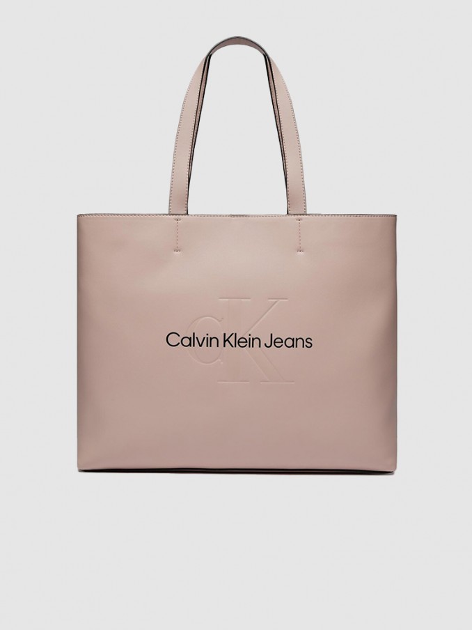 Tote Bags Woman Rose Calvin Klein