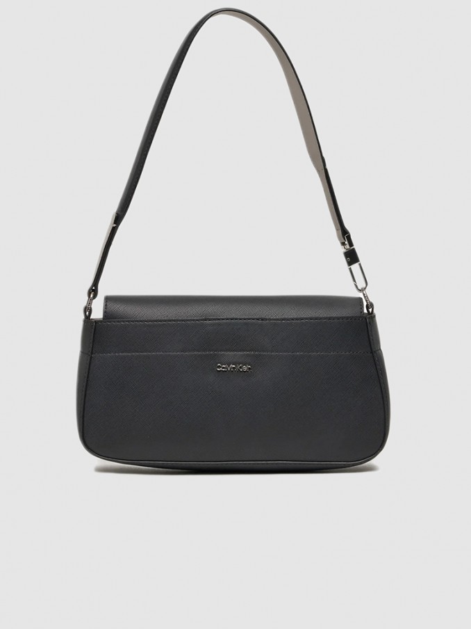 Bolsos de Hombro Mujer Negro Calvin Klein