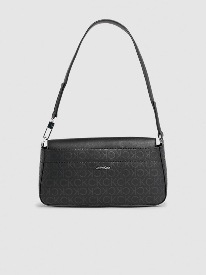 Bolsos de Hombro Mujer Negro Calvin Klein