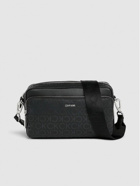 Bolsos de Hombro Mujer Negro Calvin Klein