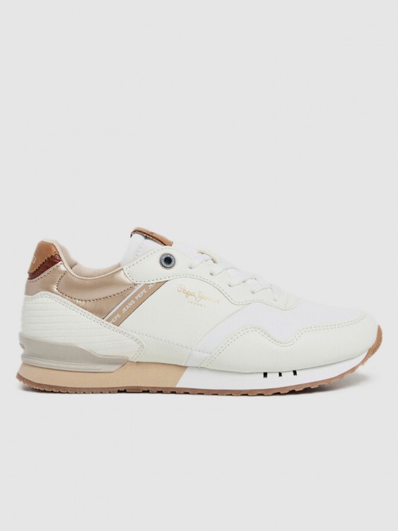 Sneakers Woman White Pepe Jeans London Pls40007 PLS40007.1 Mellmak