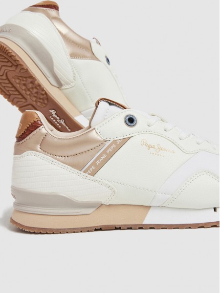 Tenis Mujer Pepe Jeans London Tenis Mujer Pepe Jeans London