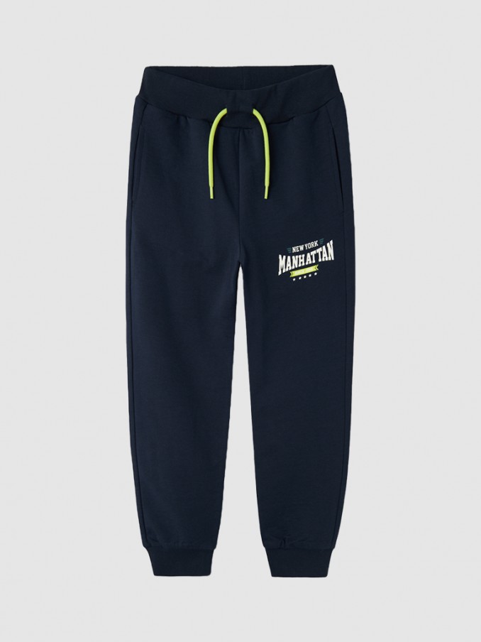 Pantalones Nio Azul Marino Name It