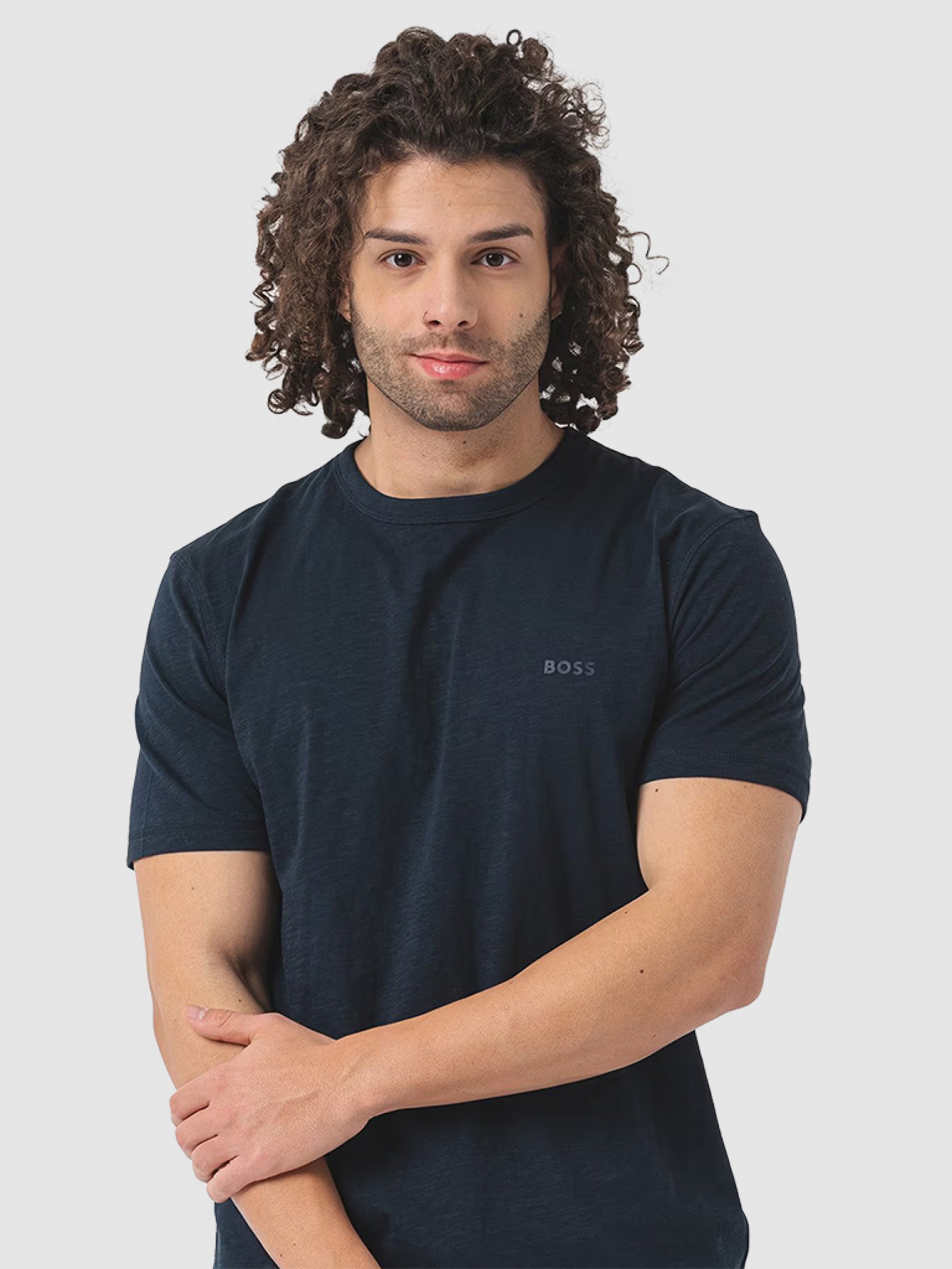 T-Shirt Man Boss Orange