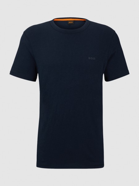 T-Shirt Man Boss Orange