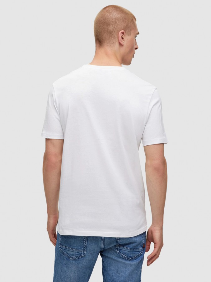 T-Shirt Man Boss Orange