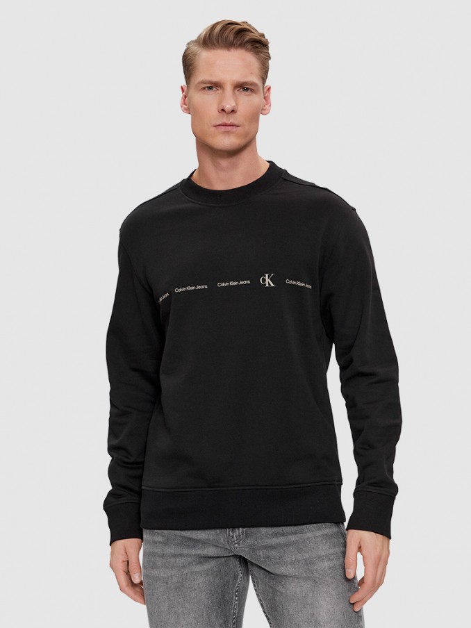 Sweatshirt Homem Logo Calvin Klein