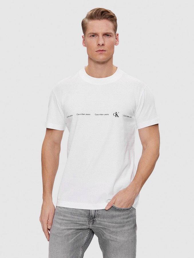 T-Shirt Homem Logo Calvin Klein
