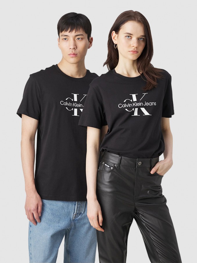 T-Shirt Unissexo Monologo Calvin Klein
