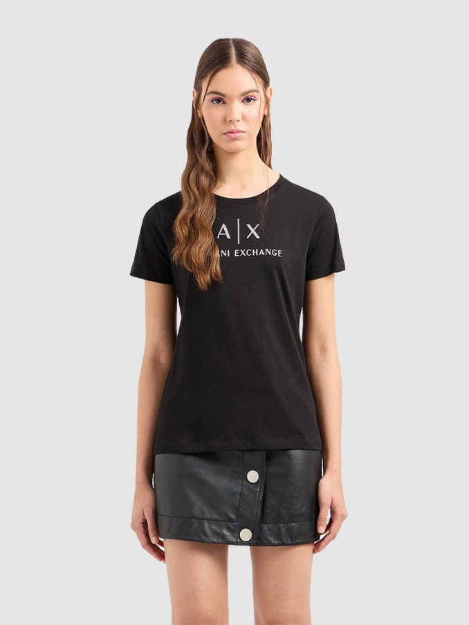 Camiseta Mujer Negro Armani Exchange