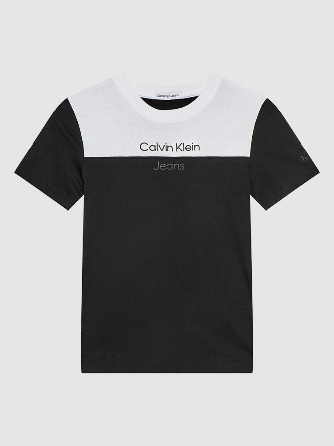 T-Shirt Menino Jersey Calvin Klein