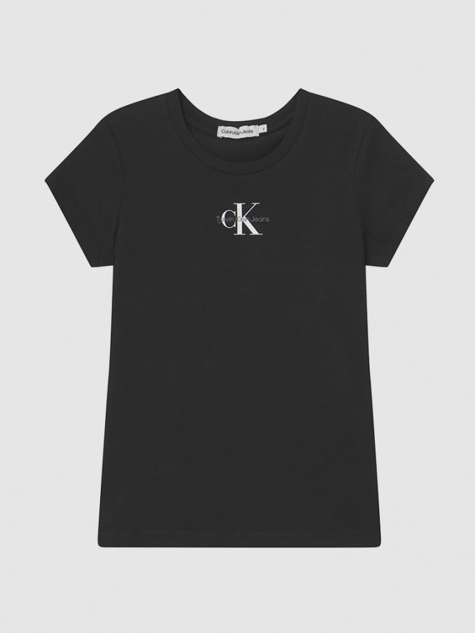 T-Shirt Menina Monogram Calvin Klein