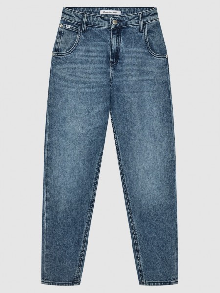 Pants Girl Jeans Calvin Klein