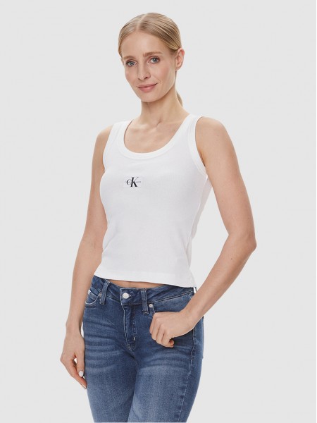 Shirt Woman White Calvin Klein