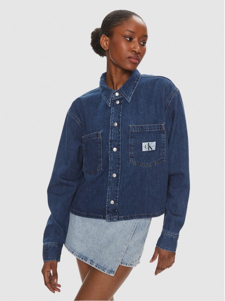Shirt Woman Jeans Calvin Klein
