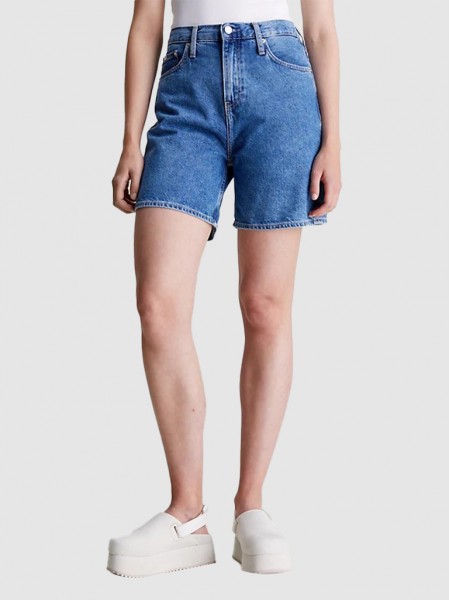 Shorts Woman Jeans Calvin Klein