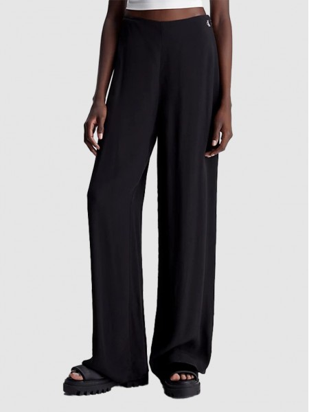 Pants Woman Black Calvin Klein