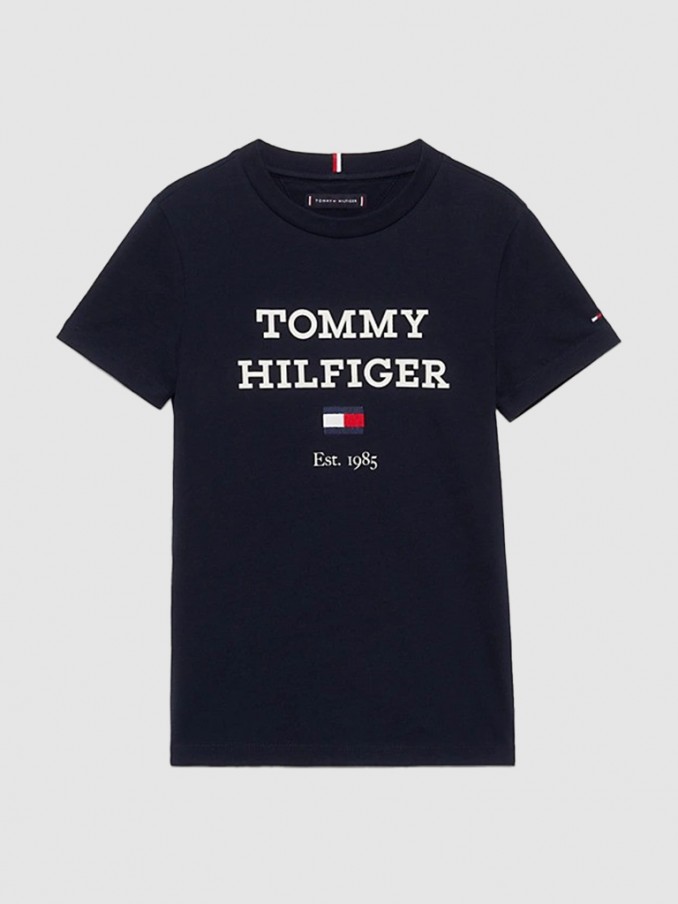 T-Shirt Menino Logo Tommy Hilfiger